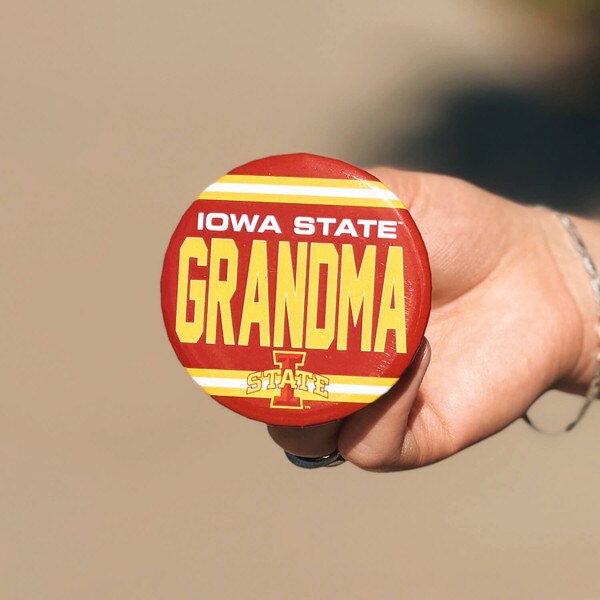Iowa State Grandma Pin 3-inch